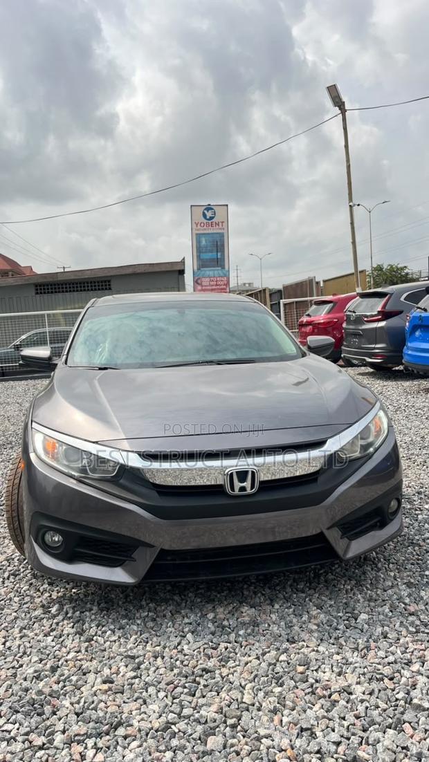 Honda Civic EX-L Sedan 2018 Silver