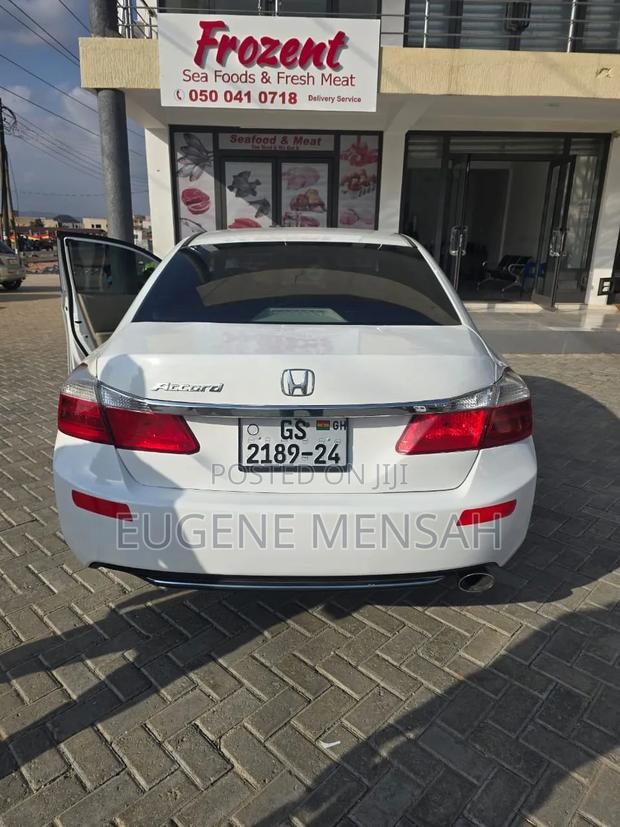 Honda Accord Sport 4dr Sedan (2.4L 4cyl CVT) 2015 White