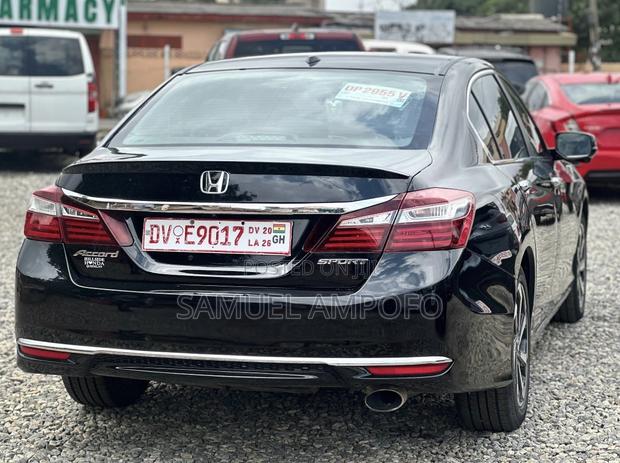 Honda Accord Sport 4dr Sedan FWD (2.4L 4cyl 2A) 2017 Black