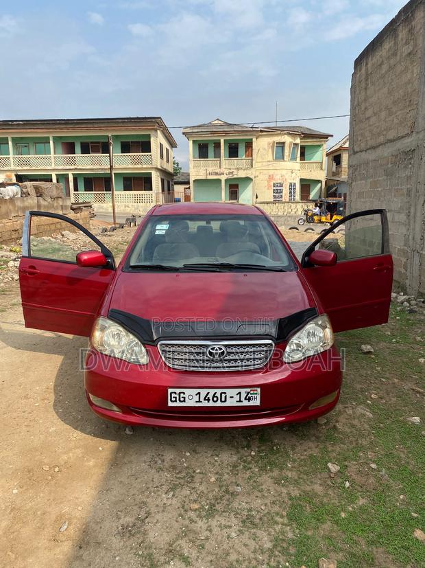 Toyota Corolla LE 2006 Red