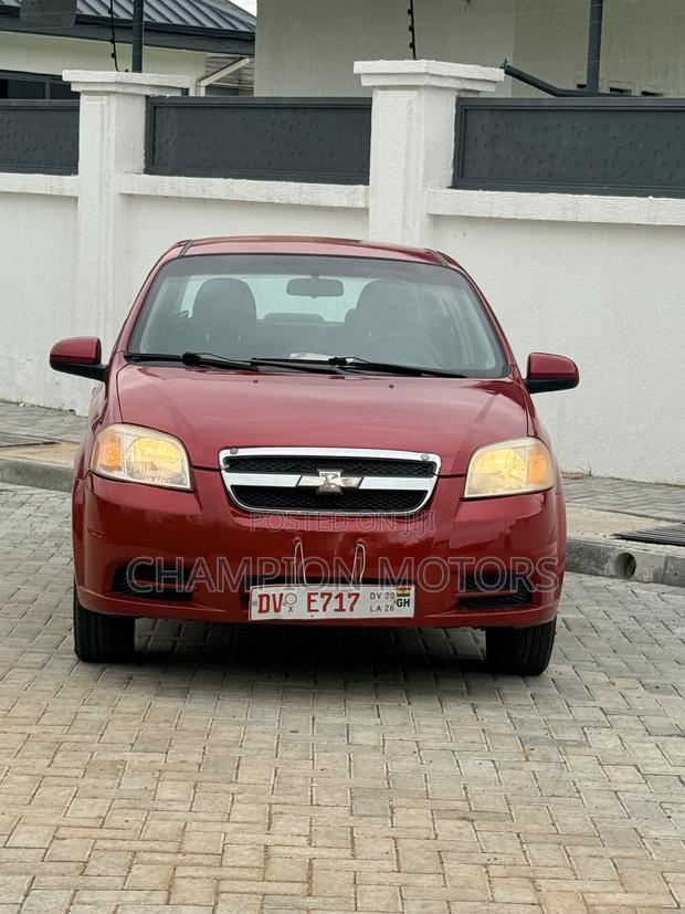 Chevrolet Aveo 2010 Red