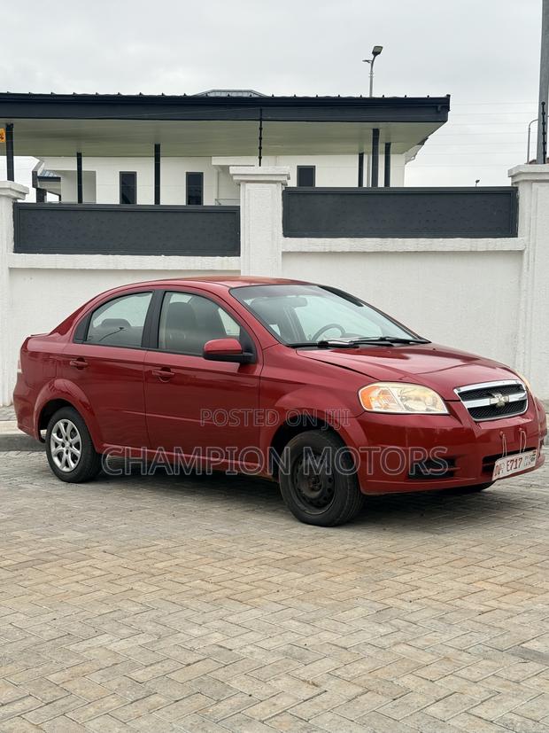 Chevrolet Aveo 2010 Red