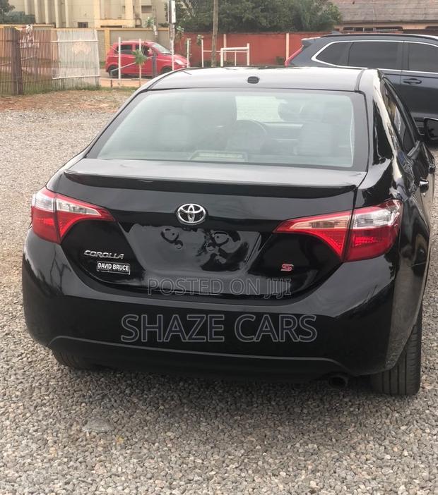 Toyota Corolla S 4dr Sedan (1.8L 4cyl CVT) 2015 Black