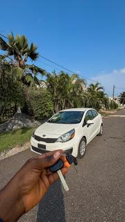 Kia Rio LX 4dr Hatchback (1.6L 4cyl 6M) 2015 White for sale
