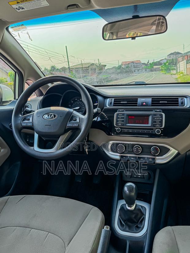 Kia Rio LX 4dr Hatchback (1.6L 4cyl 6M) 2015 White
