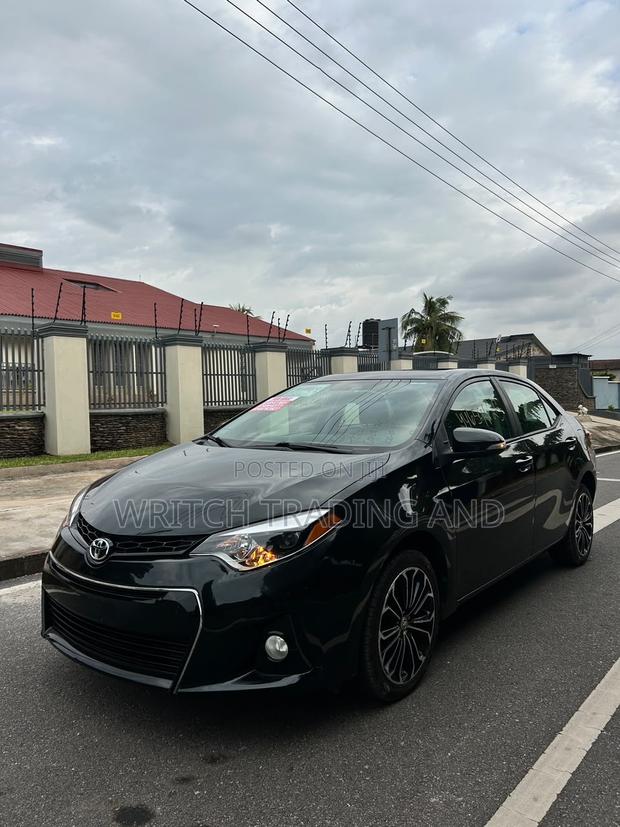 Toyota Corolla S Plus 4dr Sedan (1.8L 4cyl CVT) 2015 Black