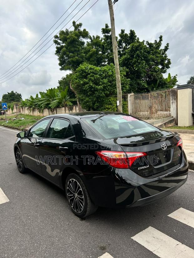 Toyota Corolla S Plus 4dr Sedan (1.8L 4cyl CVT) 2015 Black