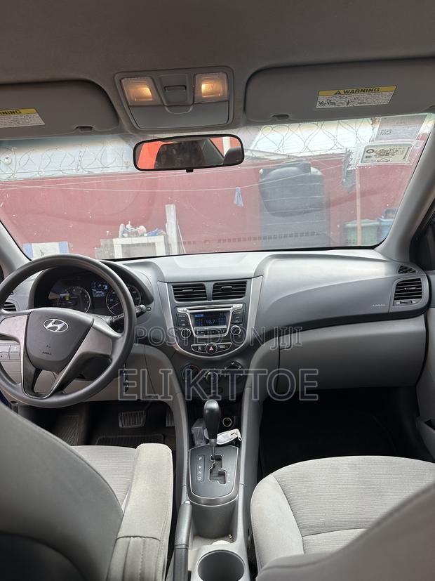 Hyundai Accent GLS 4dr Sedan (1.6L 4cyl 6A) 2015 Blue