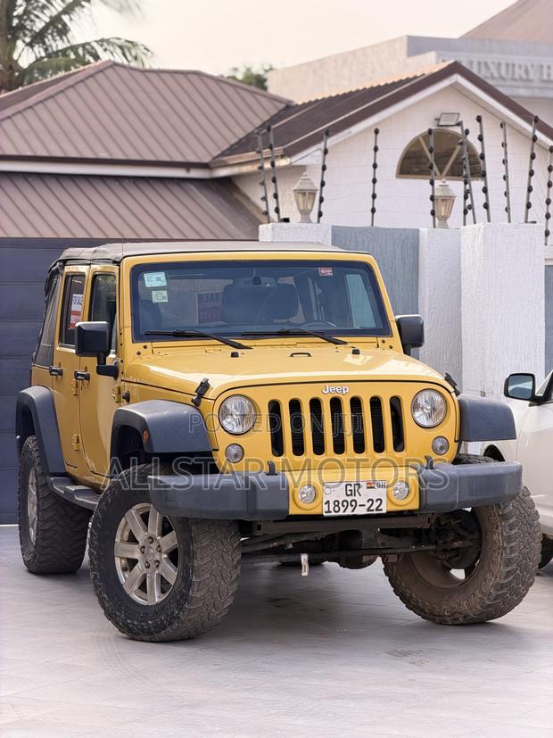 Jeep Wrangler Unlimited Sport 2012 Yellow