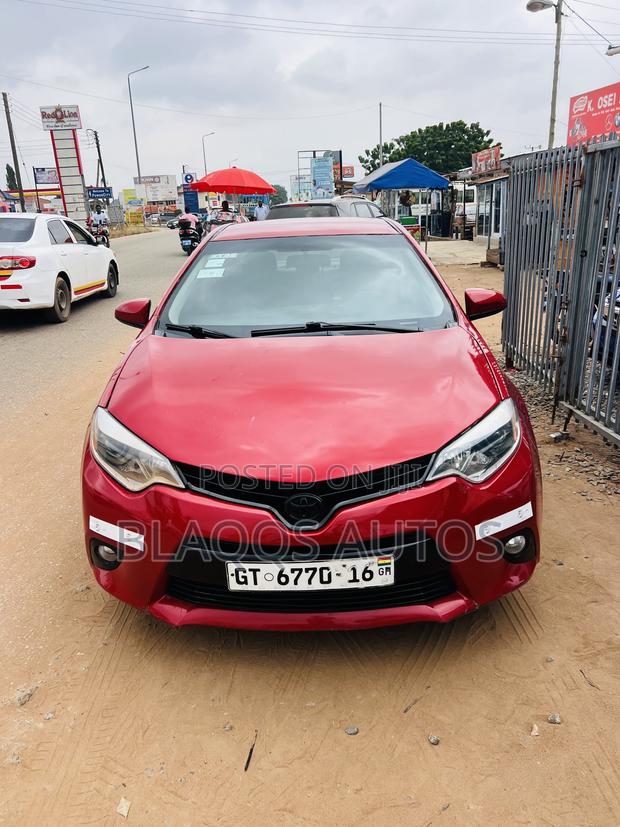 Toyota Corolla 2015 Burgundy