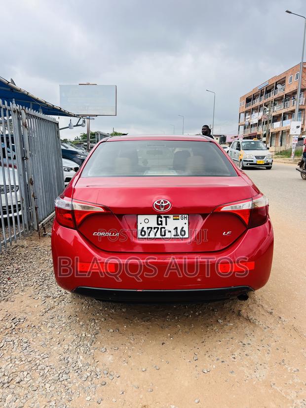 Toyota Corolla 2015 Burgundy