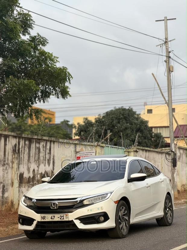 Honda Civic EX 4dr Sedan (2.0L 4cyl) 2017 White
