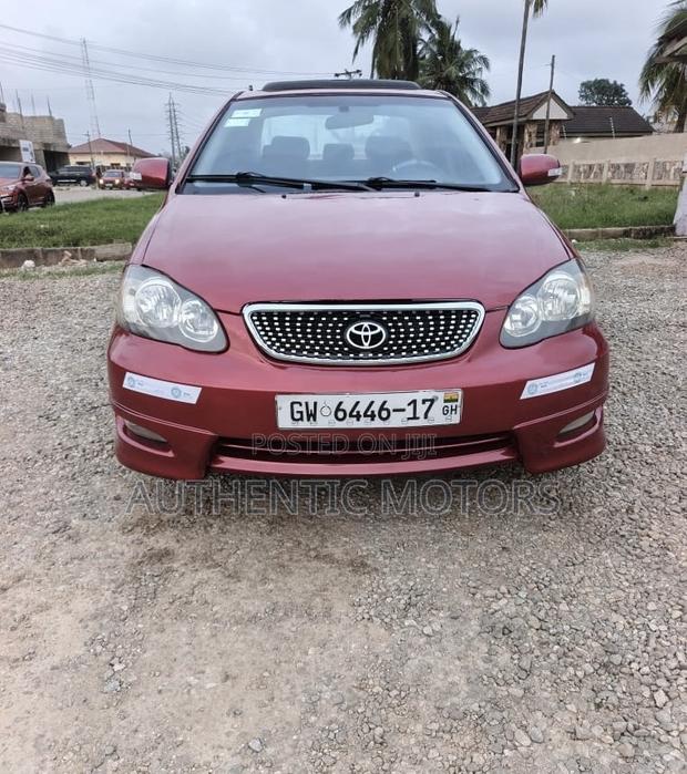 Toyota Corolla 2008 Red
