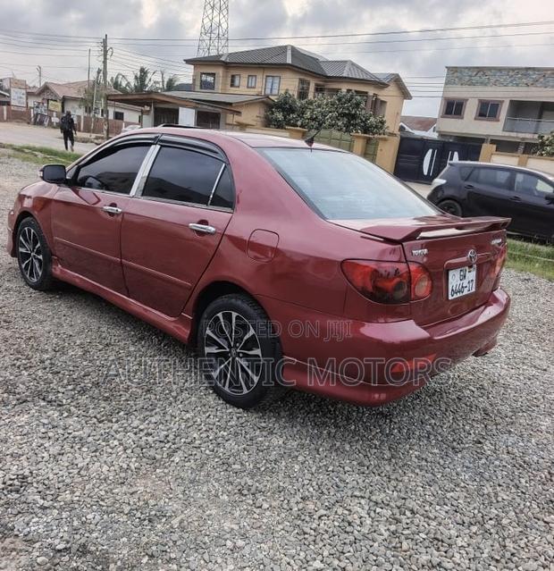 Toyota Corolla 2008 Red