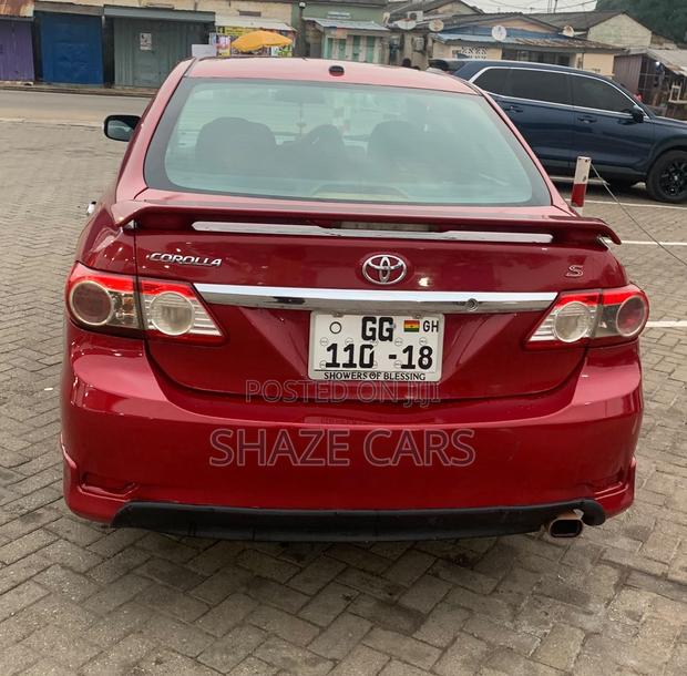 Toyota Corolla S 4dr Sedan (1.8L 4cyl 4A) 2013 Red