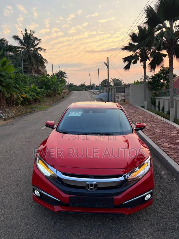 Honda Civic Touring Sedan 2020 Red