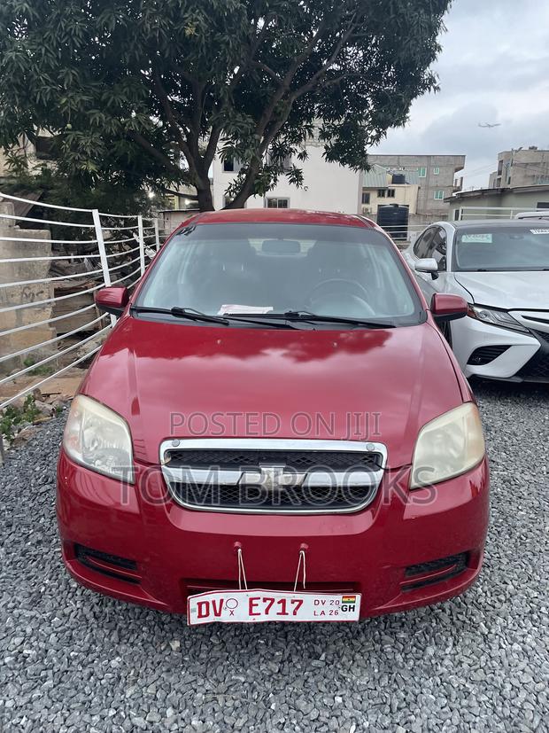 Chevrolet Aveo 2010 Red