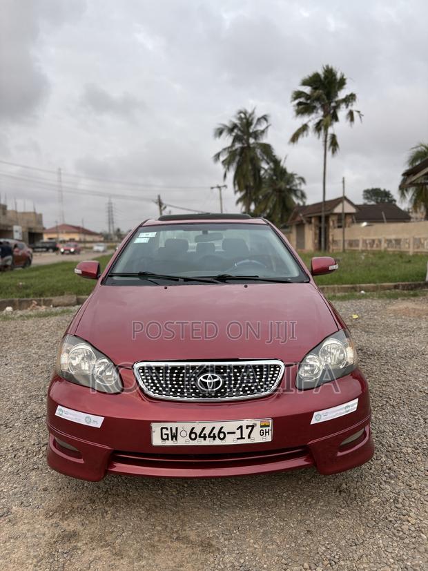 Toyota Corolla S 2007 Red