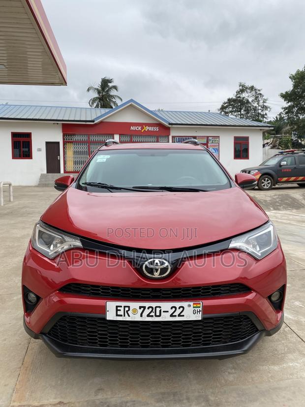 Toyota RAV4 XLE AWD (2.5L 4cyl 6A) 2016 Red