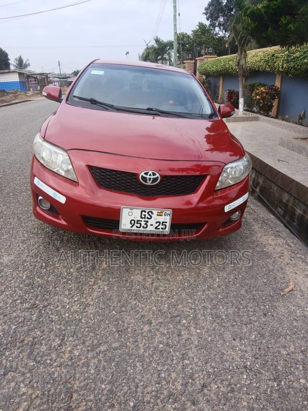 Toyota Corolla 2010 Red