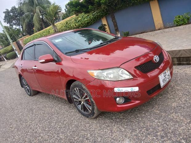 Toyota Corolla 2010 Red