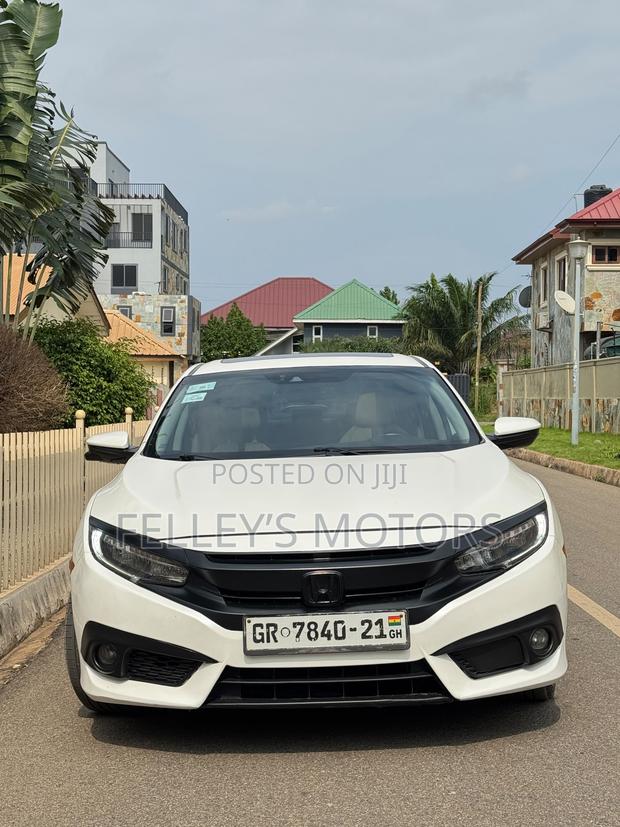 Honda Civic EX-L 4dr Sedan (1.5L 4cyl) 2017 White