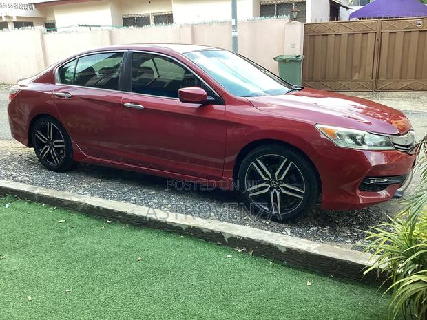 Honda Accord Sport SE 4dr Sedan FWD (2.4L 4cyl 2A) 2017 Red