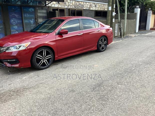 Honda Accord Sport SE 4dr Sedan FWD (2.4L 4cyl 2A) 2017 Red