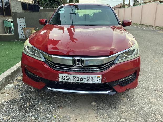 Honda Accord Sport SE 4dr Sedan FWD (2.4L 4cyl 2A) 2017 Red