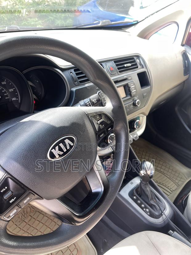 Kia Rio EX 4dr Sedan (1.6L 4cyl 6A) 2014 Red