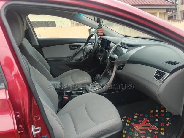 Hyundai Elantra 2013 Red
