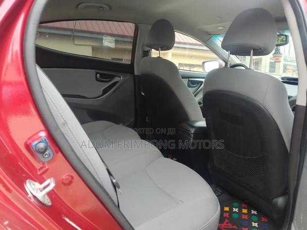 Hyundai Elantra 2013 Red