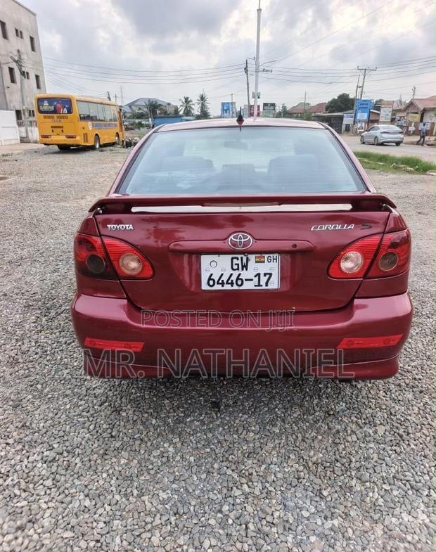 Toyota Corolla 2008 Red