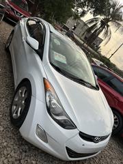 Hyundai Elantra Limited Sedan FWD (1.8L 4cyl 6A) 2013 White for sale