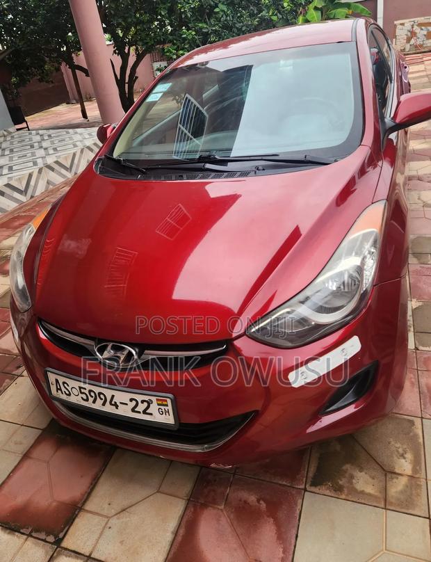 Hyundai Elantra GLS Automatic 2012 Red