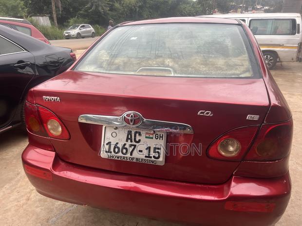 Toyota Corolla 2007 Red