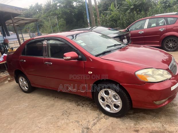 Toyota Corolla 2007 Red