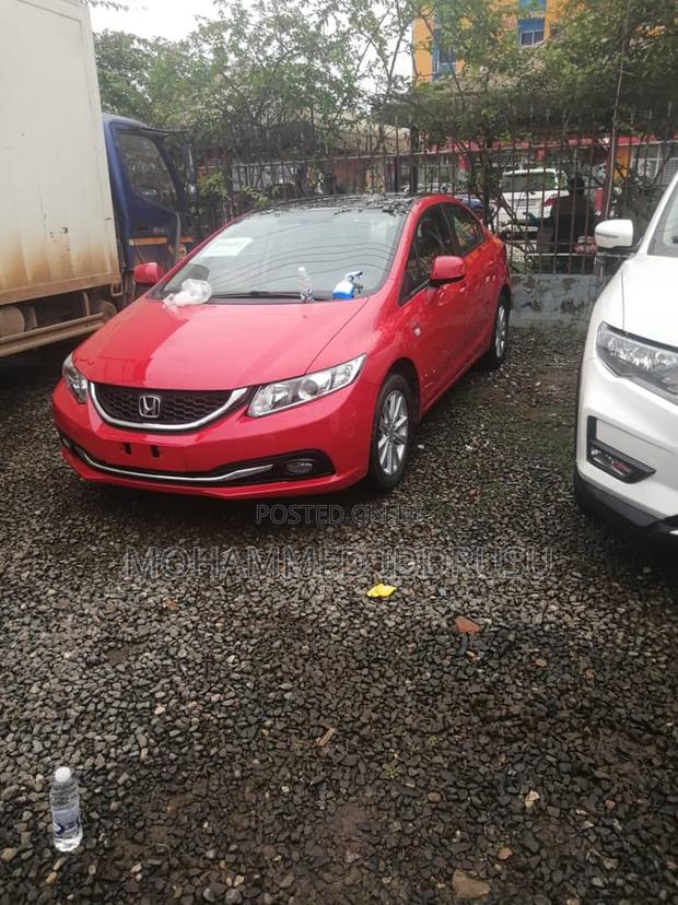 Honda Civic EX 2dr Coupe (1.8L 4cyl 5M) 2014 Red
