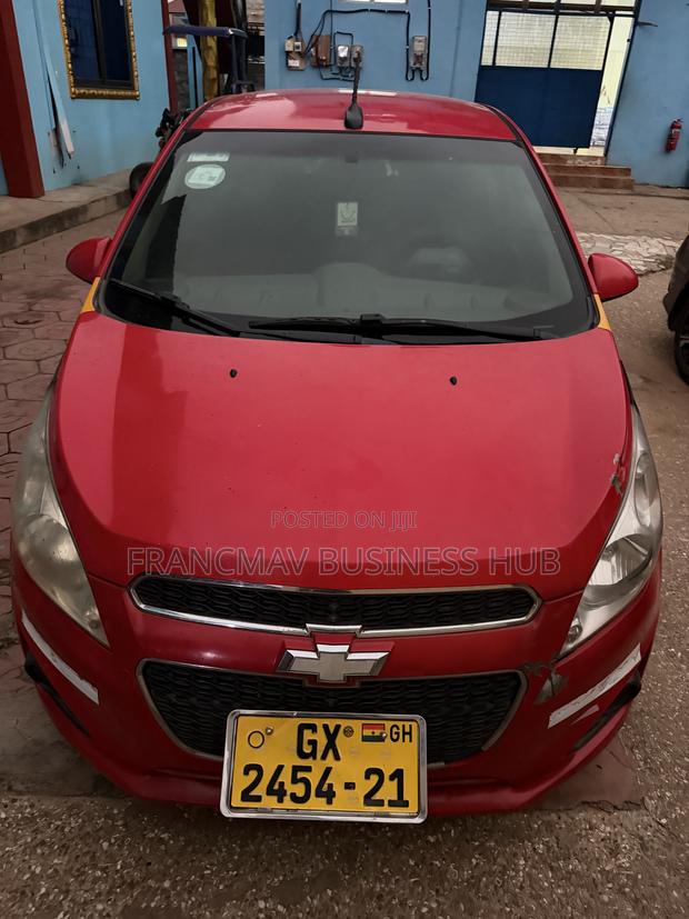 Chevrolet Spark 1LT 4dr Hatchback (1.2L 4cyl 5M) 2014 Red