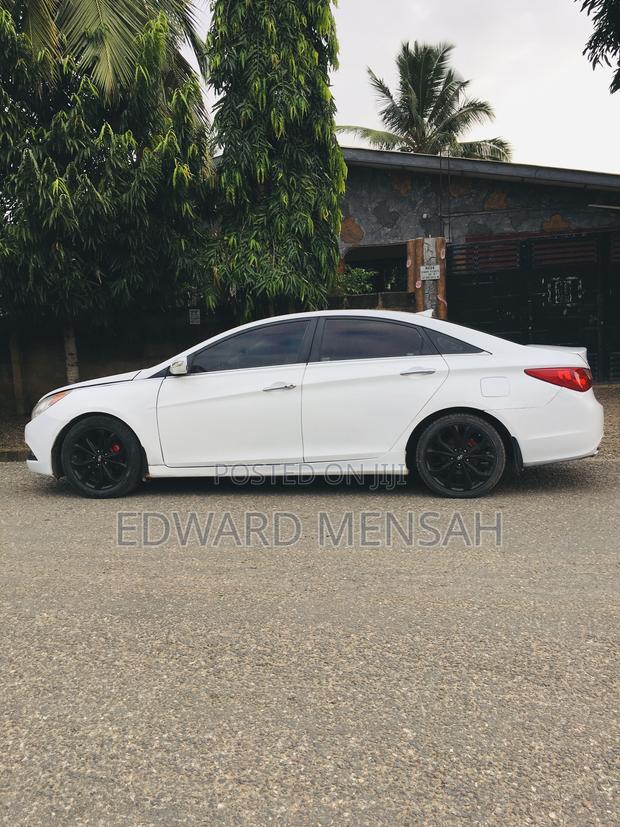 Hyundai Sonata Limited 2.0T Sedan (2.0L 4cyl 6A) 2013 White