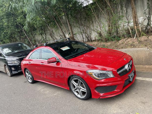 Mercedes-Benz CLA-Class CLA 250 4MATIC Sedan 2015 Red