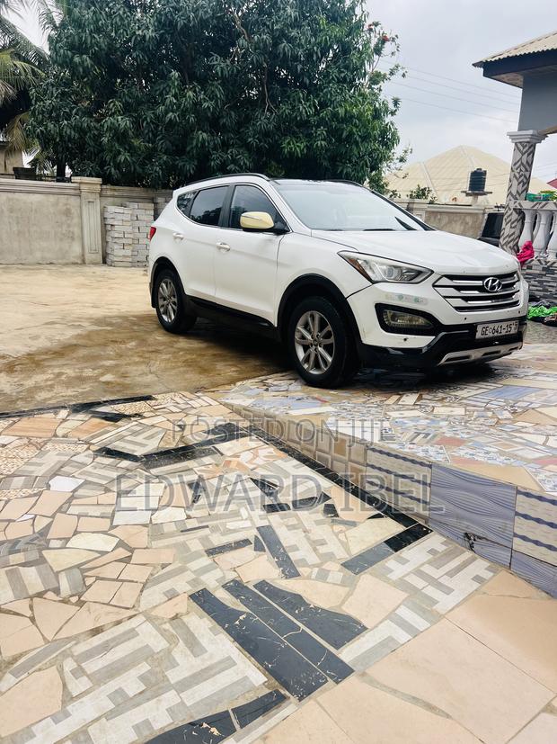 Hyundai Santa Fe 2014 White