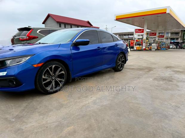 Honda Civic Sport Sedan 2020 Blue