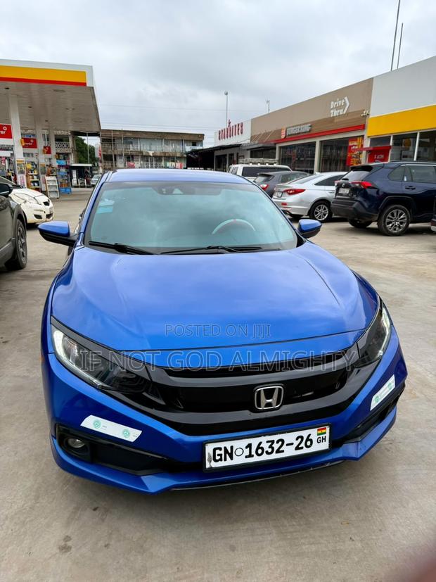 Honda Civic Sport Sedan 2020 Blue