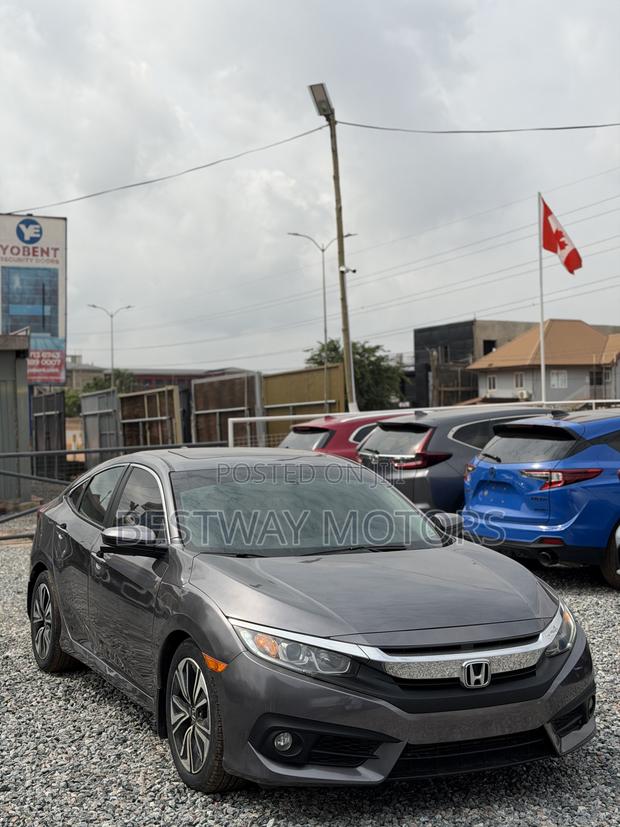 Honda Civic EX-L Sedan 2018 Gray