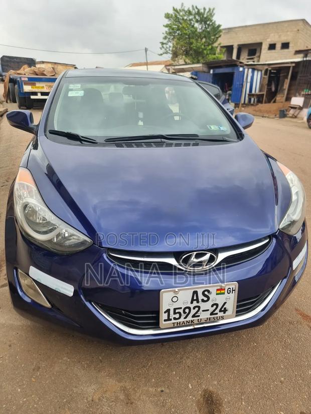 Hyundai Elantra 2013 Blue