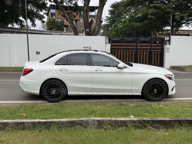 Mercedes-Benz C300 Luxury 4Matic Sedan AWD (2.0L 4cyl 7A) 2016 White