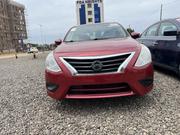 Nissan Versa 1.6 SV 2017 Red for sale