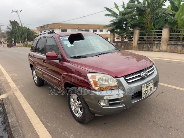 Kia Sportage 2007 Red