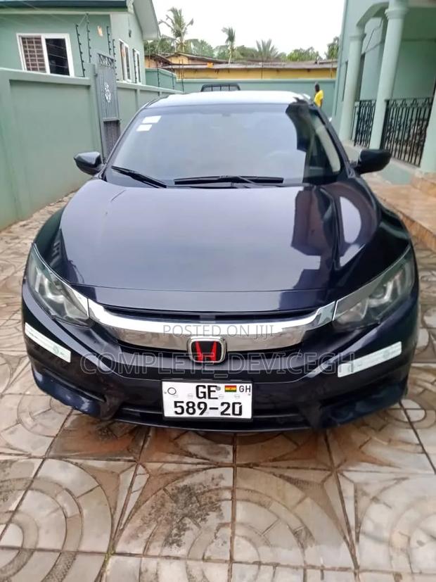 Honda Civic LX 4dr Sedan (2.0L 4cyl) 2017 Black